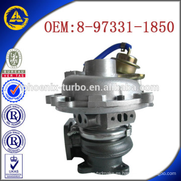 RHF4H 8-97331-1850 Turbocompresor VA420076-VIDZ para Isuzu 4JB1TC